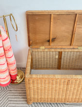 Load image into Gallery viewer, Wicker Storage Trunk