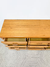 Load image into Gallery viewer, 9 Drawer Cane Front Dresser