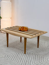 Load image into Gallery viewer, Slatted MCM Coffee Table