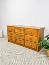Load image into Gallery viewer, 9 Drawer Cane Front Dresser