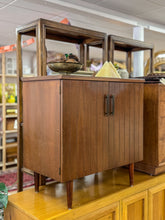 Load image into Gallery viewer, Mid Century Modern Record Cabinet