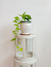 Load image into Gallery viewer, Pair of Coiled Rattan End Tables