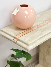 Load image into Gallery viewer, Tessellated Stone Console Table