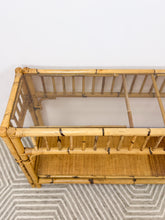 Load image into Gallery viewer, Burnt Bamboo Regency Console Table