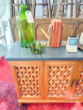 Load image into Gallery viewer, Carved Wood Heritage Credenza
