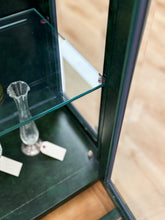Load image into Gallery viewer, Green Chinoiserie Curio Cabinet