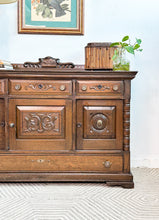 Load image into Gallery viewer, Jacobean Style Antique Buffet