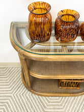 Load image into Gallery viewer, Arched Rattan Entry Table