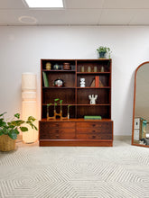 Load image into Gallery viewer, Danish Mid Century Modern Rosewood Shelf unit