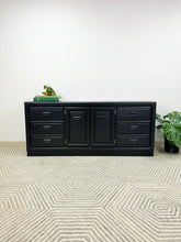 Load image into Gallery viewer, Black Stanley 9 Drawer Dresser