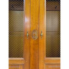 Load image into Gallery viewer, Vintage Wardrobe Grange French Antique Style Locking Bronze Dowel Armoire