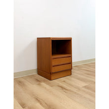 Load image into Gallery viewer, Teak Danish Mid-Century Nightstand Torring Mobelfabrik MCM Bedside End Table