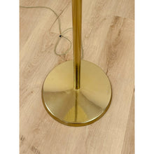 Load image into Gallery viewer, Vintage Brass Torchiere Floor Lamp MCM Hollywood Regency Style