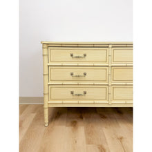 Load image into Gallery viewer, Henry Link Bali Hai Cream Faux Bamboo Six Drawer Dresser Hollywood Regency