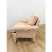 Load image into Gallery viewer, Vintage Drexel Heritage Pink Upholstered Armchair Post Modern, Hollywood Regency