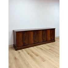 Load image into Gallery viewer, Aurora Mahogany Credenza Sideboard Locking Belgium Mid Century Transitional