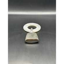 Load image into Gallery viewer, Vintage Sterling Silver And Mother Of Pearl Baby Rattle By Webster