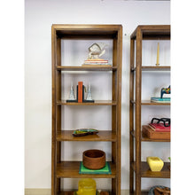 Load image into Gallery viewer, Drexel MCM Transitional Bookcase Pair Solid Wood Vintage Mid-Century Storage