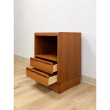 Load image into Gallery viewer, Teak Danish Mid-Century Nightstand Torring Mobelfabrik MCM Bedside End Table