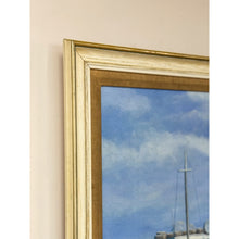 Load image into Gallery viewer, Buster Hall Bahamian Fishing Boat Original Painting Signed 1984 Coastal Nautical