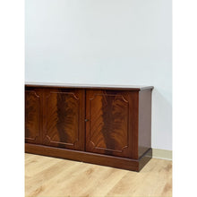 Load image into Gallery viewer, Aurora Mahogany Credenza Sideboard Locking Belgium Mid Century Transitional