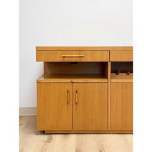 Load image into Gallery viewer, Stanley Buffet/Credenza Wine Rack w/ Lighted Bar MCM Entertainment Console