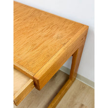 Load image into Gallery viewer, Vintage Handmade Organic Modern Pine Plywood Desk, Lou Hodges Style MCM