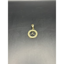 Load image into Gallery viewer, 14k Yellow Gold Mercedes Pendant 3.1 Grams Gold Jewelry