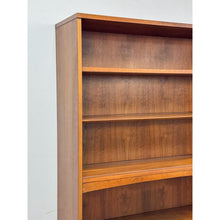 Load image into Gallery viewer, Vintage Lane MCM Hutch Rhythm Cane Door Bookcase Display China Cabinet Shelving