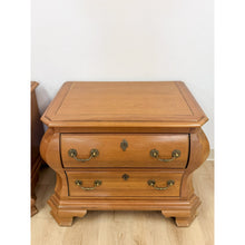 Load image into Gallery viewer, Vintage Century Furniture Provincial Curvy Nightstand Pair Classic Bedroom Table