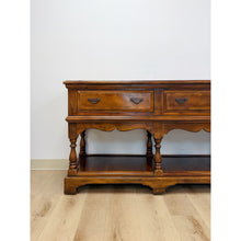 Load image into Gallery viewer, Theodore Alexander Georgian Console Buffet Three Drawer Designer Storage 78"