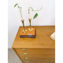 Load image into Gallery viewer, Stanley Blonde Tallboy Dresser Mid-Century Wood Bedroom Storage 36" Wide