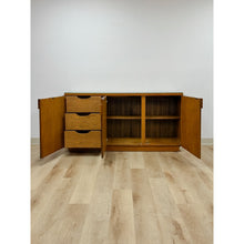 Load image into Gallery viewer, Vintage Buffet Lane Staccato Brutalist MCM Walnut Sideboard Collectible