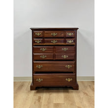 Load image into Gallery viewer, Vintage Tallboy Dresser American Drew Five Drawer Highboy Bedroom Chest
