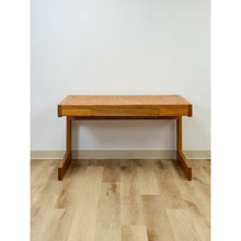 Load image into Gallery viewer, Vintage Handmade Organic Modern Pine Plywood Desk, Lou Hodges Style MCM