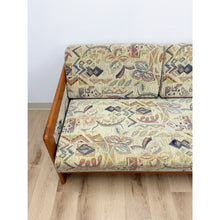 Load image into Gallery viewer, Vintage Sleeper Sofa Hestbæk Danish MCM Teak Convertible Daybed Pullout Couch