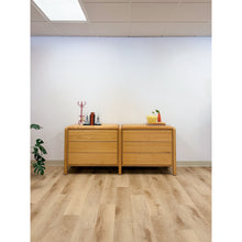 Load image into Gallery viewer, Custom Oak 6-Drawer Dresser Butcher Block Top Vintage Handcrafted Bedroom Piece