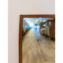 Load image into Gallery viewer, United Furniture MCM Curved Walnut Mirror Vintage Mid-Century Bedroom Mirror