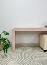 Load image into Gallery viewer, Postmodern Pink Waterfall Console Table
