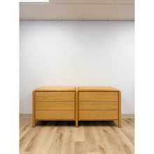 Load image into Gallery viewer, Custom Oak 6-Drawer Dresser Butcher Block Top Vintage Handcrafted Bedroom Piece
