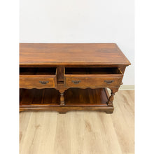 Load image into Gallery viewer, Theodore Alexander Georgian Console Buffet Three Drawer Designer Storage 78"
