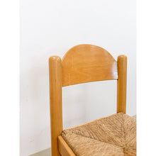 Load image into Gallery viewer, Hank Lowenstein MCM Blonde Dining Chair Vintage Mid-Century Modern Arched Back
