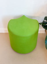 Load image into Gallery viewer, Modern Green Ottoman
