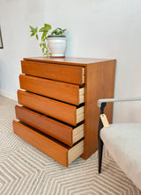 Load image into Gallery viewer, Danish Teak Chest of Drawers
