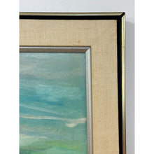Load image into Gallery viewer, The Boatman Original Oil Painting Signed M.W. Picchi Couple Boat Nautical Art
