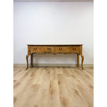Load image into Gallery viewer, Rare Handmade Inlaid Solid Pine Organic Modern Designer Console Table
