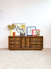 Load image into Gallery viewer, Mid Century 9 Drawer Dresser
