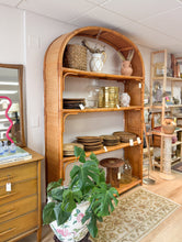Load image into Gallery viewer, Oversized Arched Rattan Shelf

