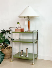 Load image into Gallery viewer, Green Retro Rolling Cart

