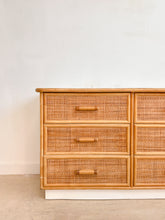 Load image into Gallery viewer, Woven Front Laminate Dresser
